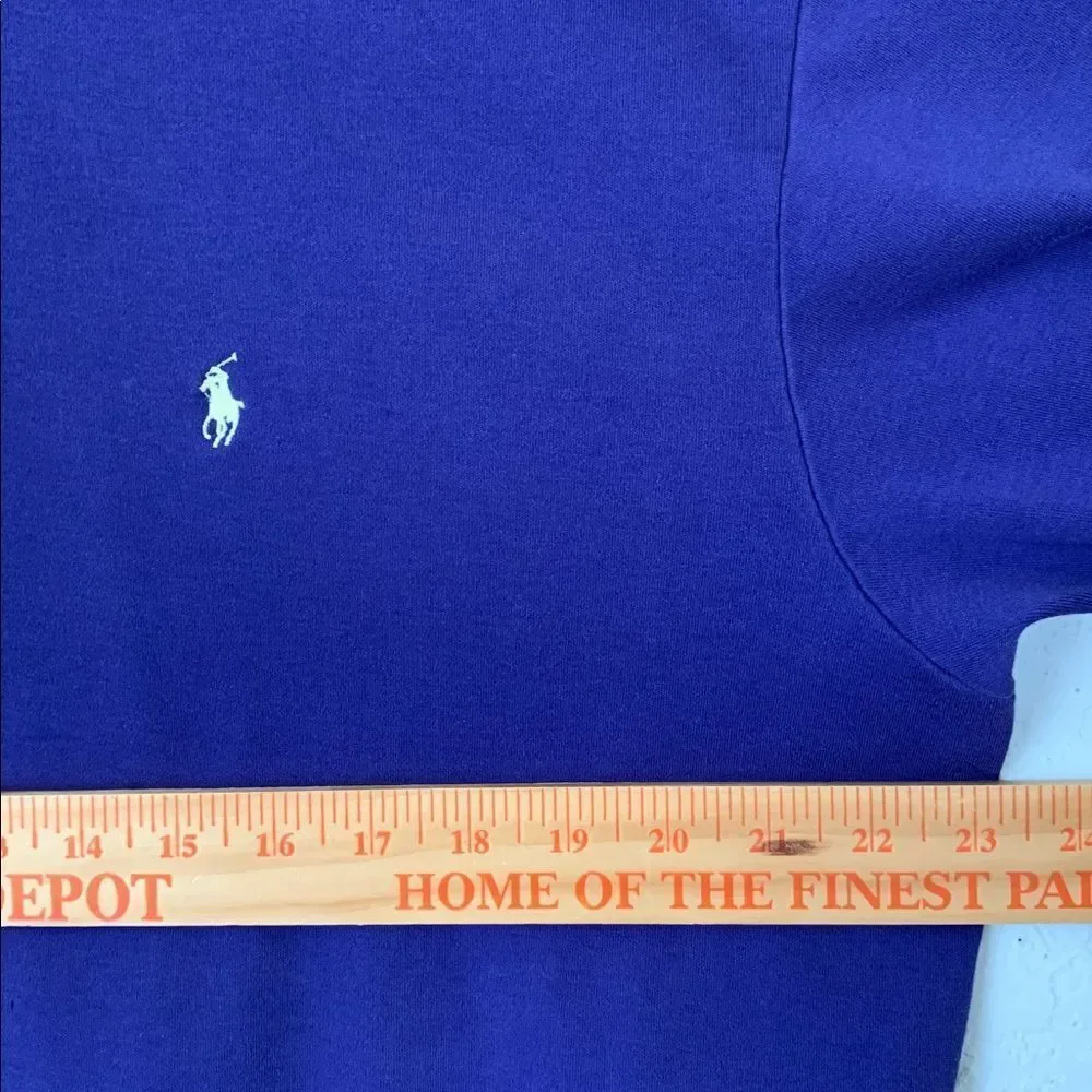 Polo by Ralph Lauren Men's Cotton Polo Shirt in Deep Purple Size XL